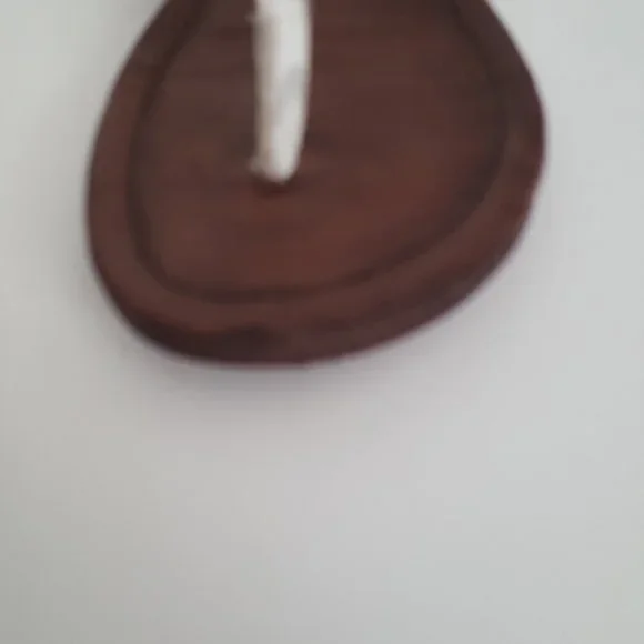 Girl's MICHAEL KORS MK Logo Plate White Thong Sandals Size 4 - Picture 5 of 13